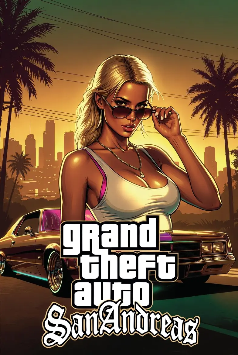 GTA San Andreas PC artwork