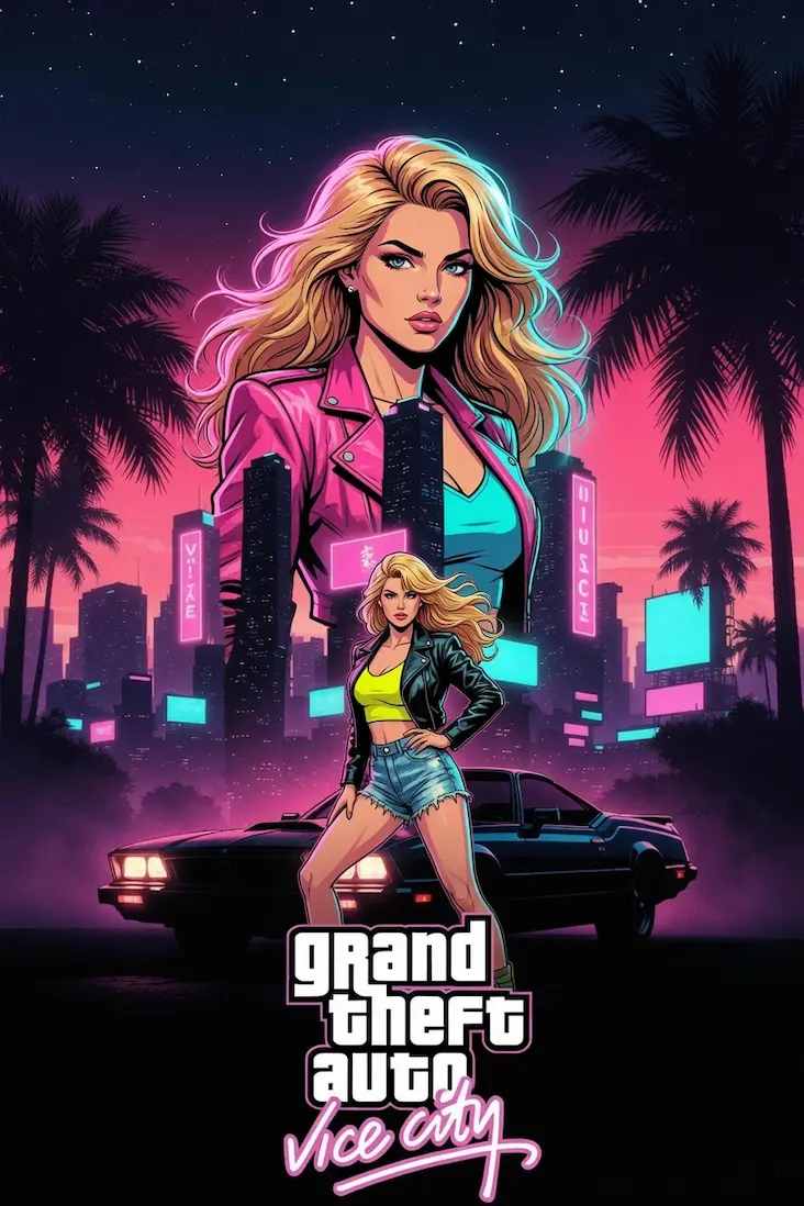 GTA Vice City for PC artwork